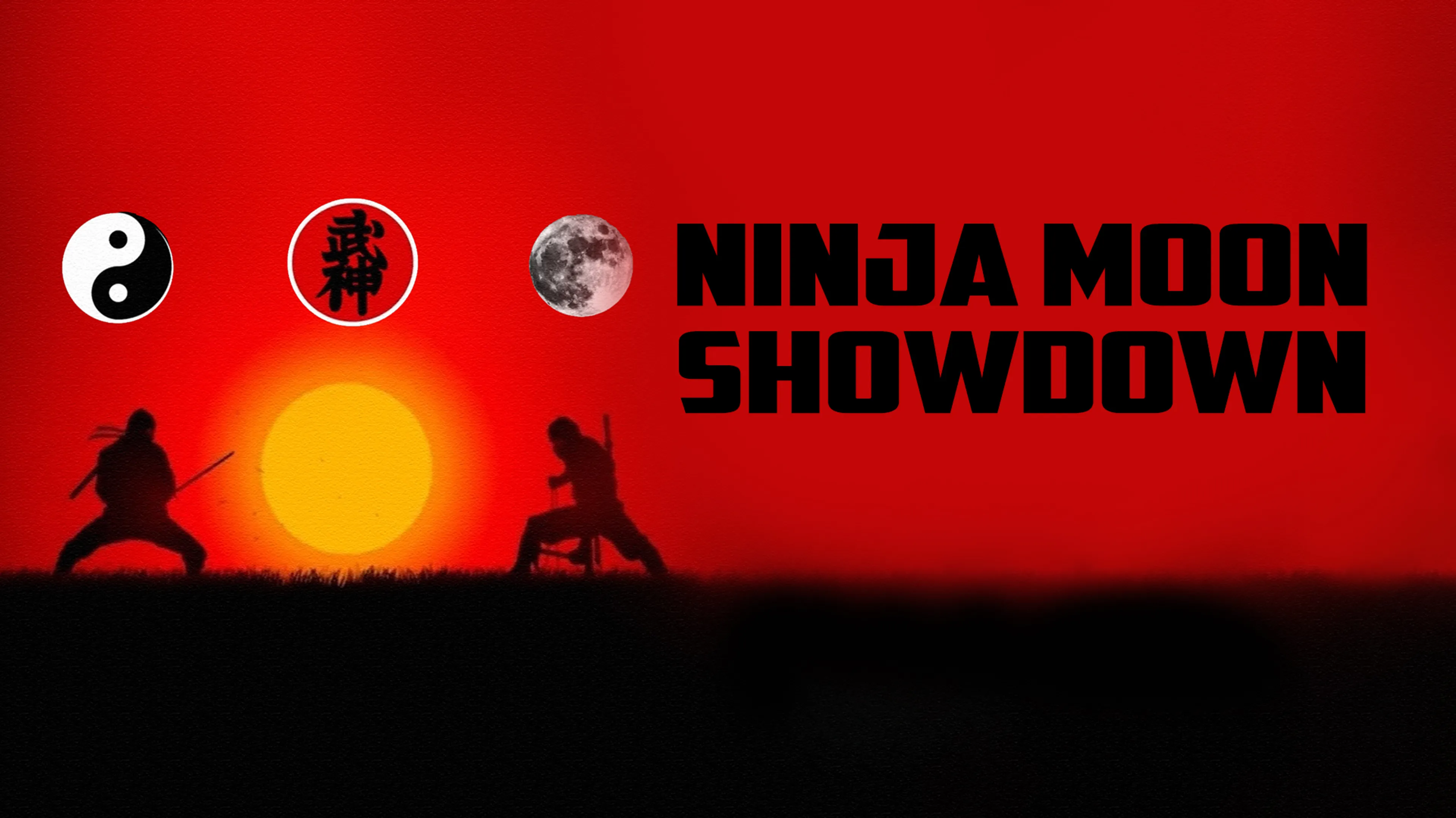 Ninja Moon Showdown poster